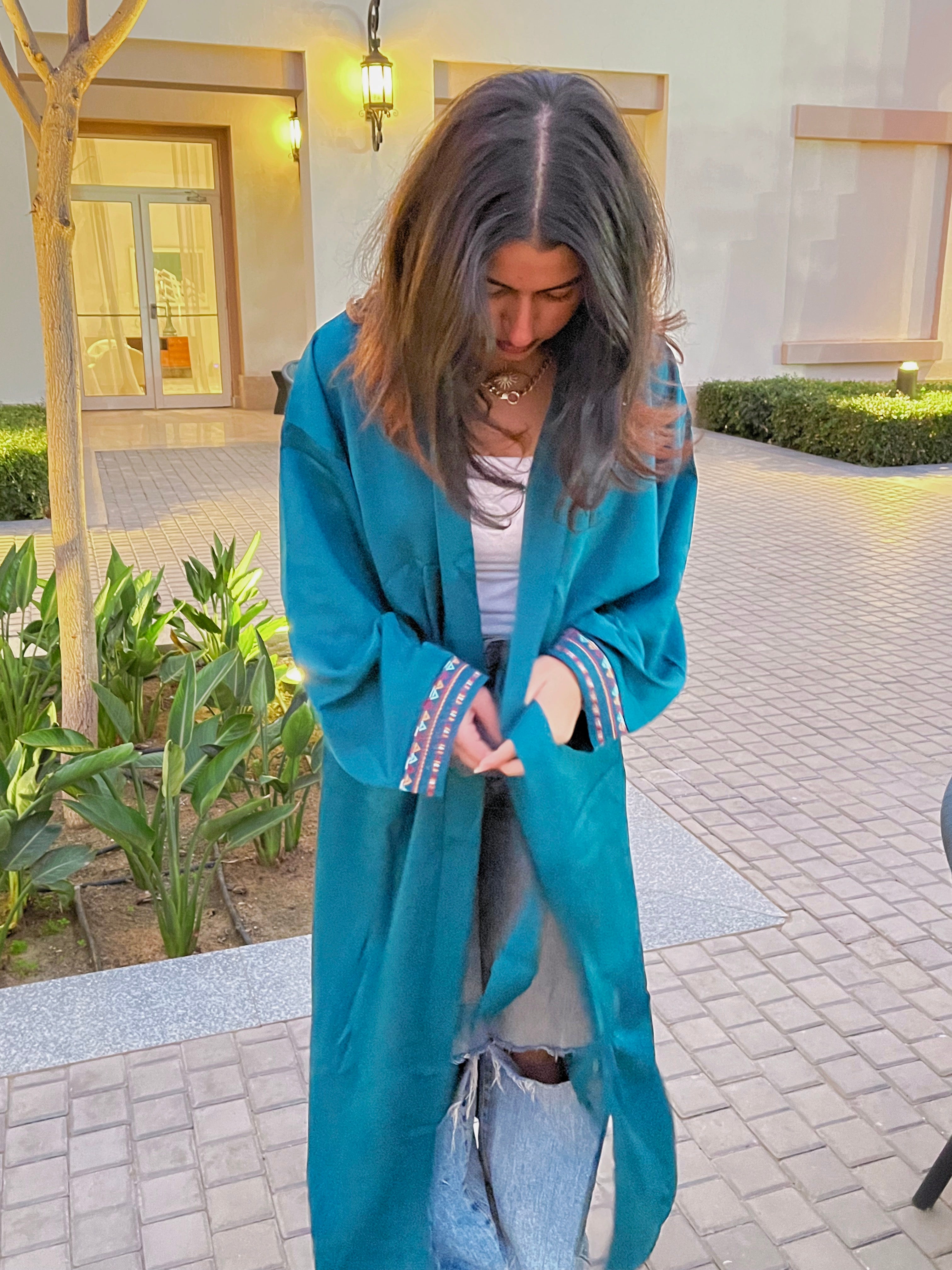 Image of Genzary Ethereal Crepe cardigan